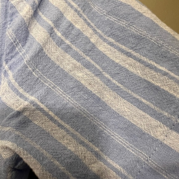 Anthropologie Cape May Bow Back Linen Mini Dress - Picture 7 of 7